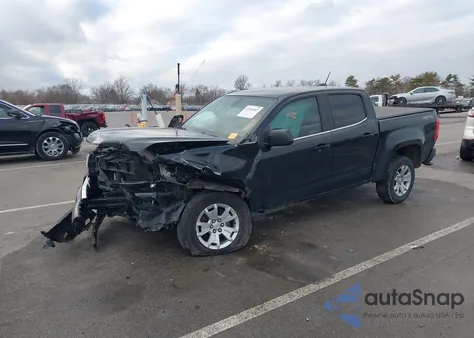 2018 Chevrolet Colorado Lt from USA, damaged, VIN 1GCGTCEN5J1102224